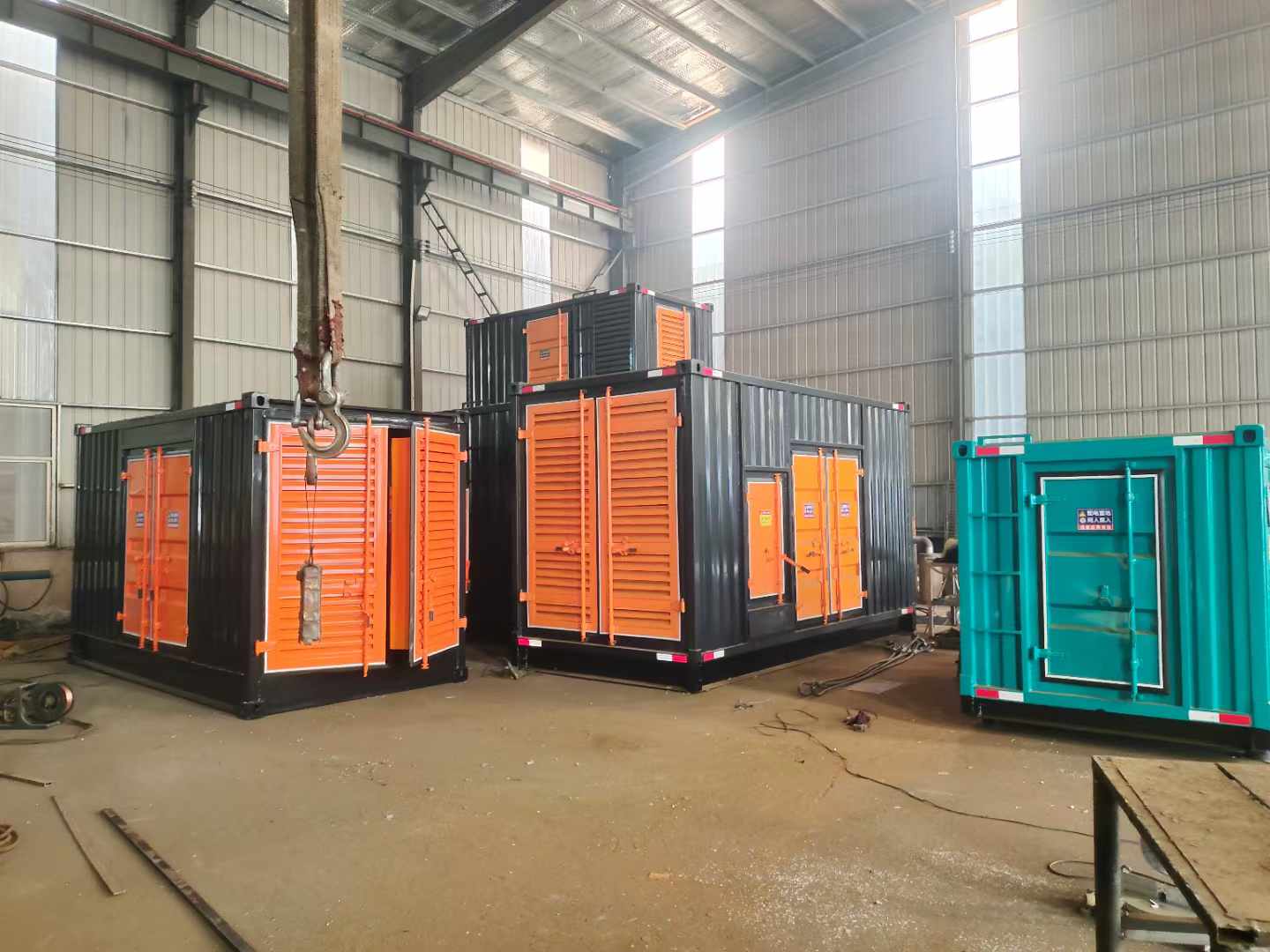清河500kw柴油发电机组可以带动多少功率设备？