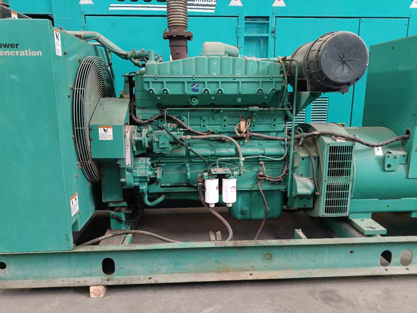 清河过载会对 600kW 柴油发电机组造成哪些损害？
